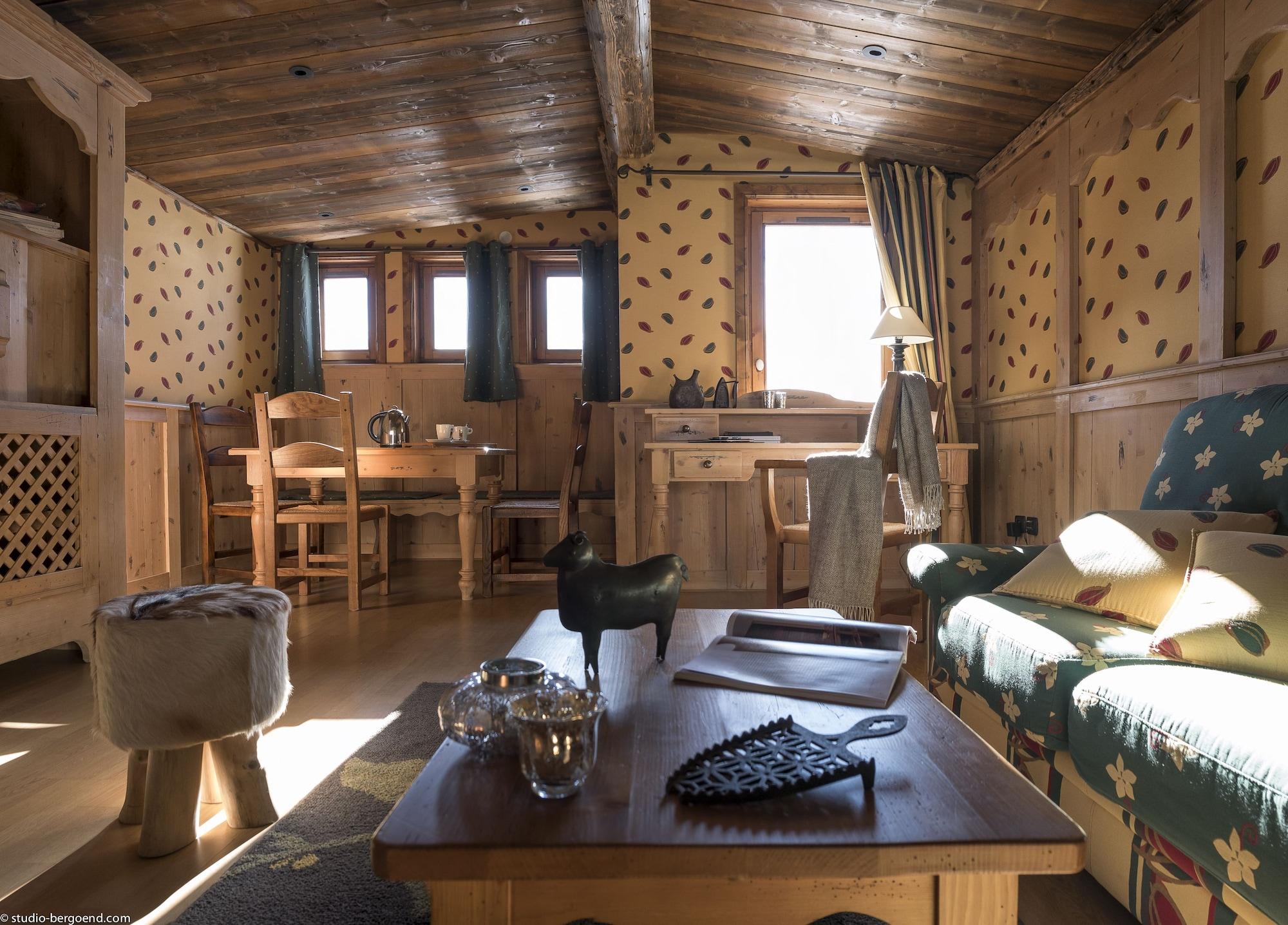 Hotel Les Suites Du Montana By Les Etincelles Тинь Экстерьер фото
