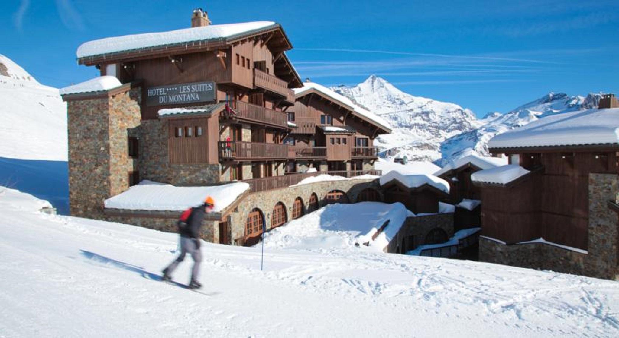 Hotel Les Suites Du Montana By Les Etincelles Тинь Экстерьер фото