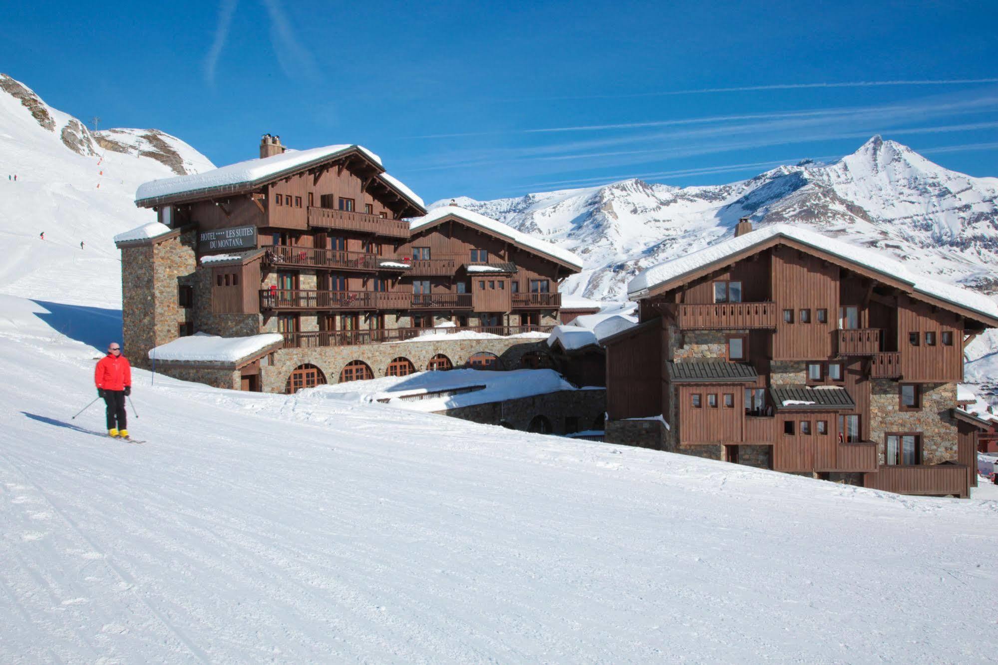 Hotel Les Suites Du Montana By Les Etincelles Тинь Экстерьер фото